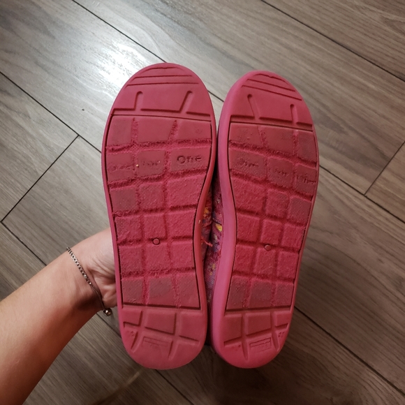 TOMS Canvas Girls Size 12.5 - Picture 5 of 5